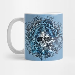 Ocean Monster Skull Mug